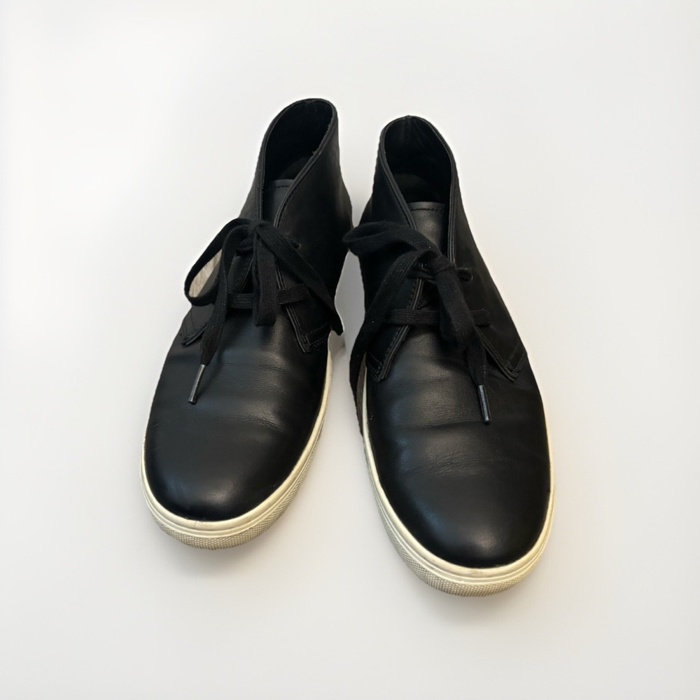 VINCE // Black Leather Abe Chukka Boot Sneakers Shoes Men’s Size 8.5